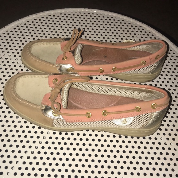 Sperry Shoes - Sperry cream and white shoe